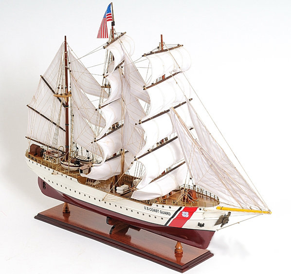 Us. Coast Guard Eagle E.E. Sailing Model Ship